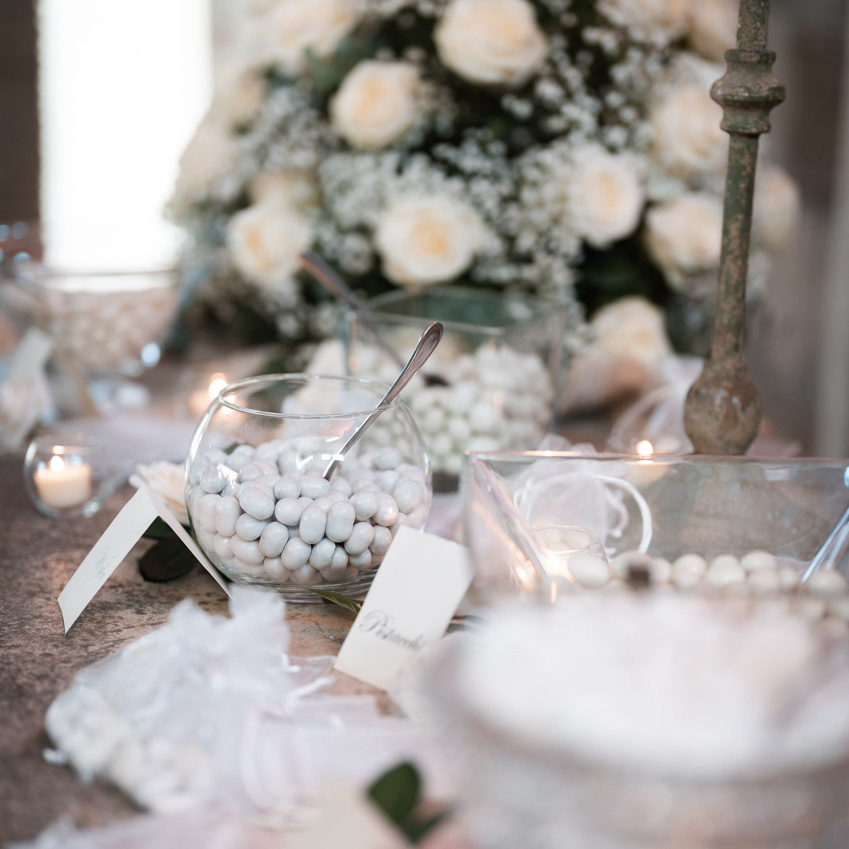 Angolo confettata a Villa Monte d’Oro