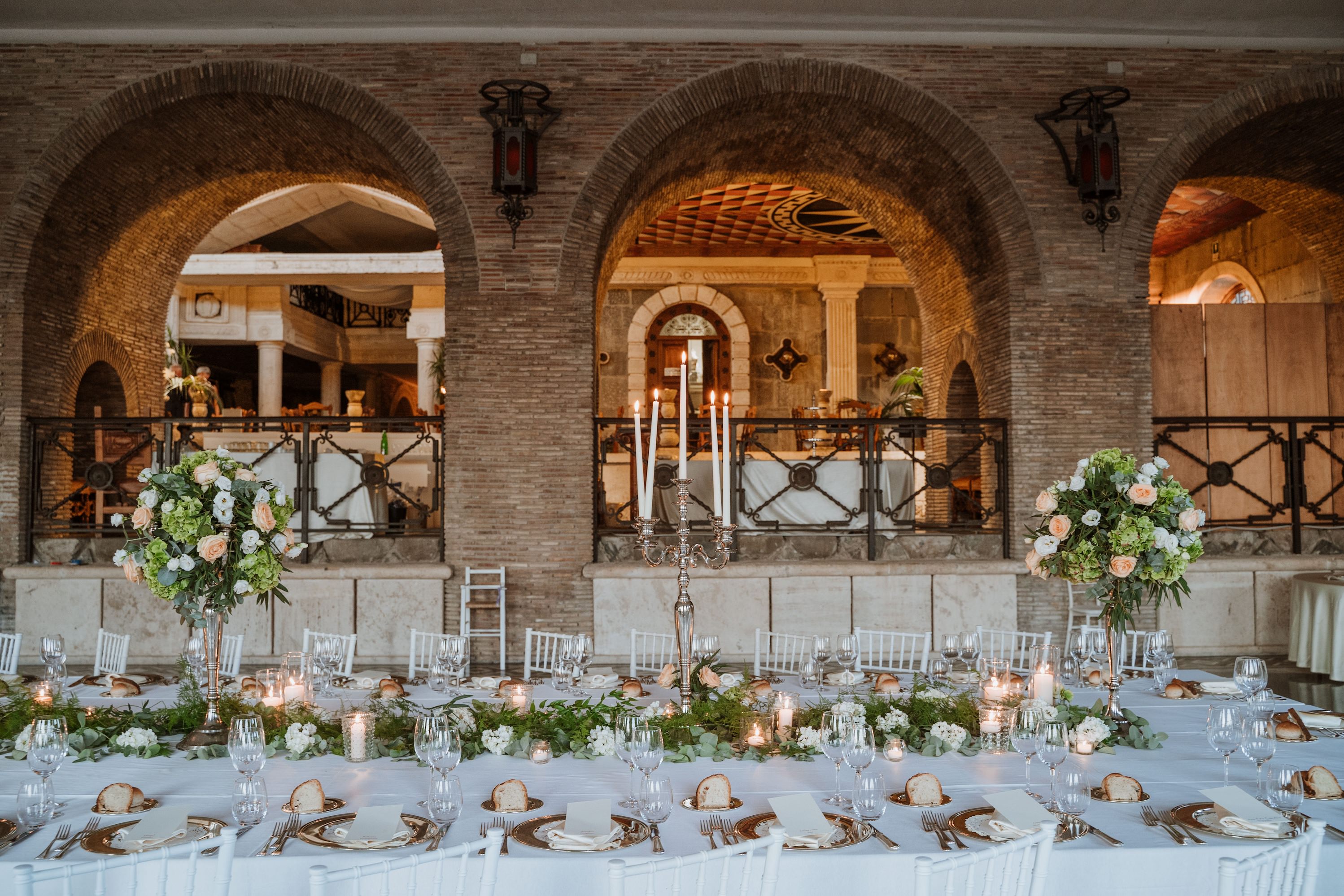 Mise en place per un ricevimento a Villa Monte d’Oro, fotografia 10
