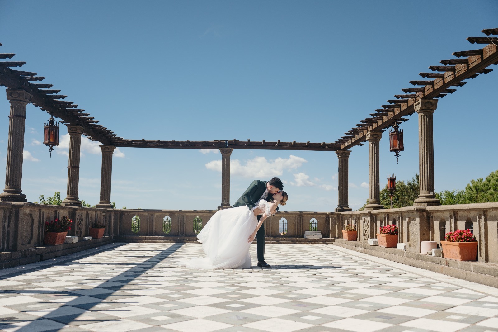 Tavolo imperiale del matrimonio di Francesca e Manuel