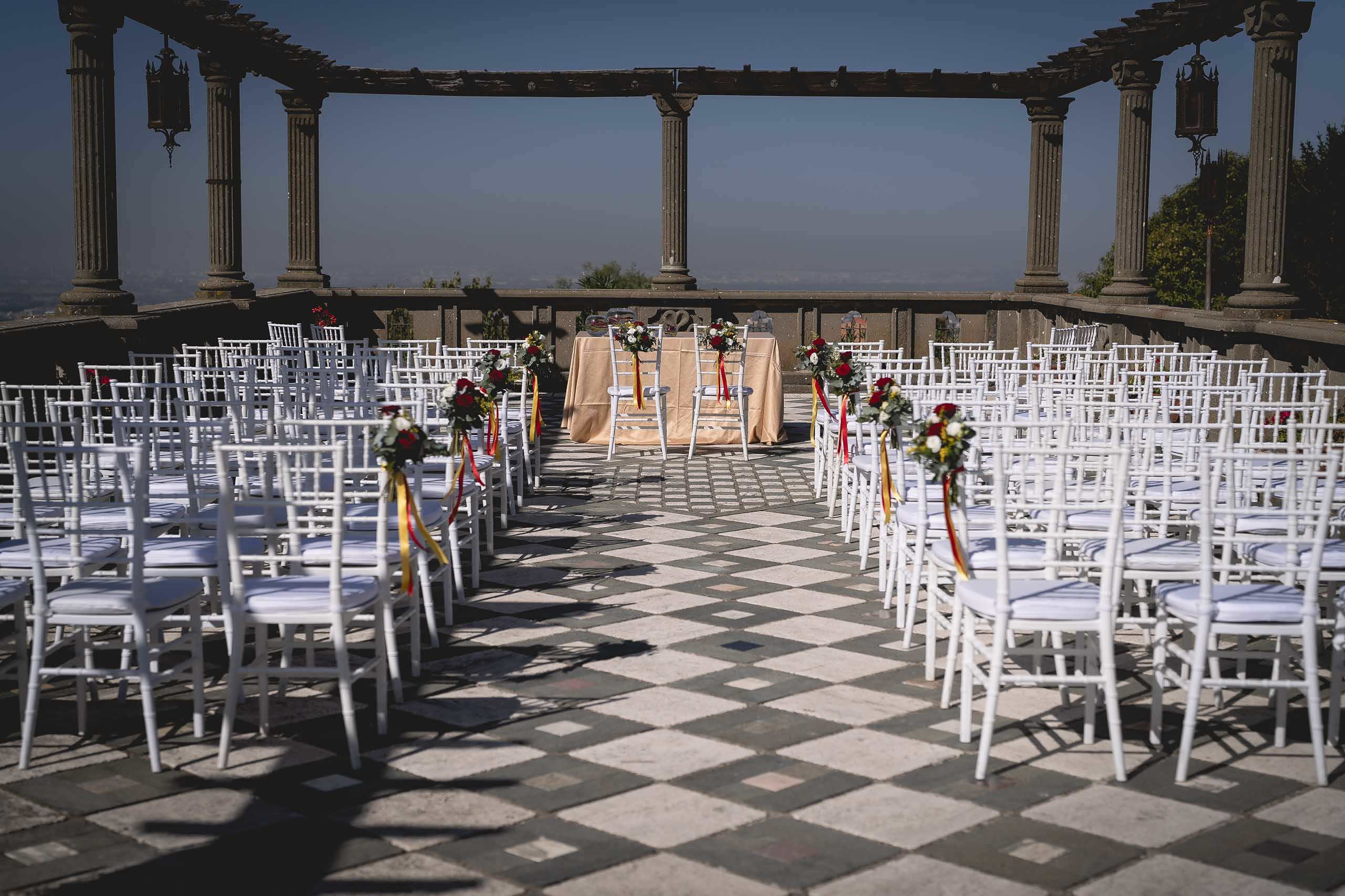 Cerimonia allestita a Villa Monte d’Oro, fotografia 1