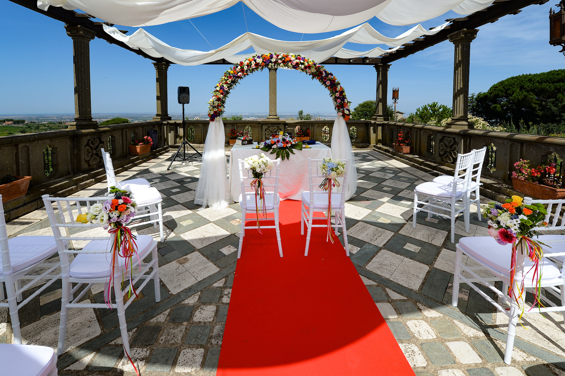 Cerimonia allestita a Villa Monte d’Oro, fotografia 7